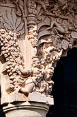 the old Royal Palace, in the middle of the old city, now a museum with a beautiful collection of Chola bronze sculptures. Thanjavur Tamil Nadu. 